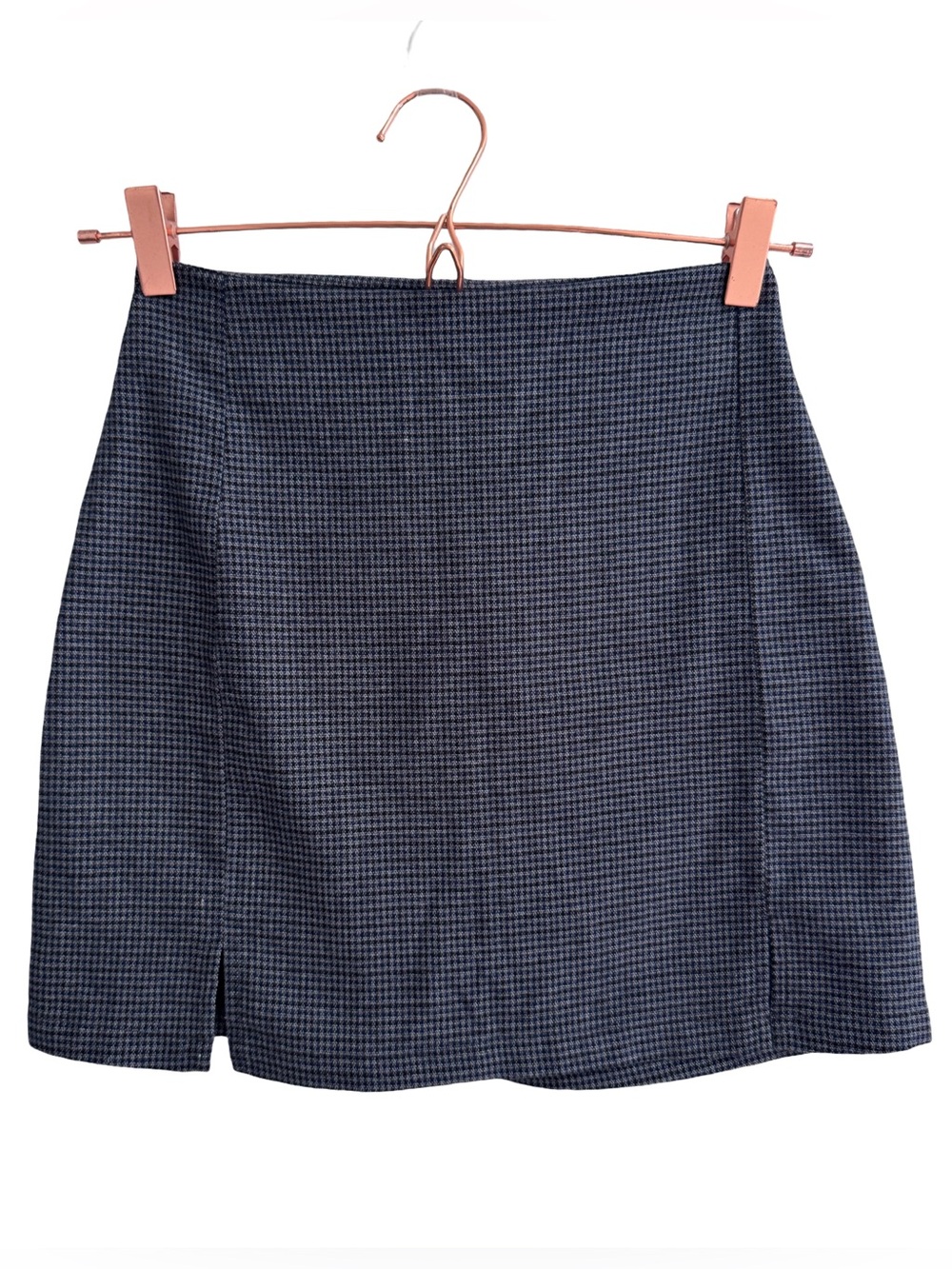 John Galt Houndstooth Mini Skirt Size XS